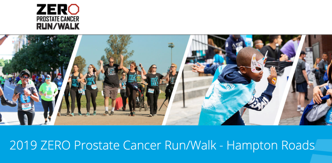 2019 ZERO Prostate Cancer Run/Walk – Hampton Roads